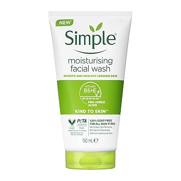Simple Moisturising Facial Wash 150ml
