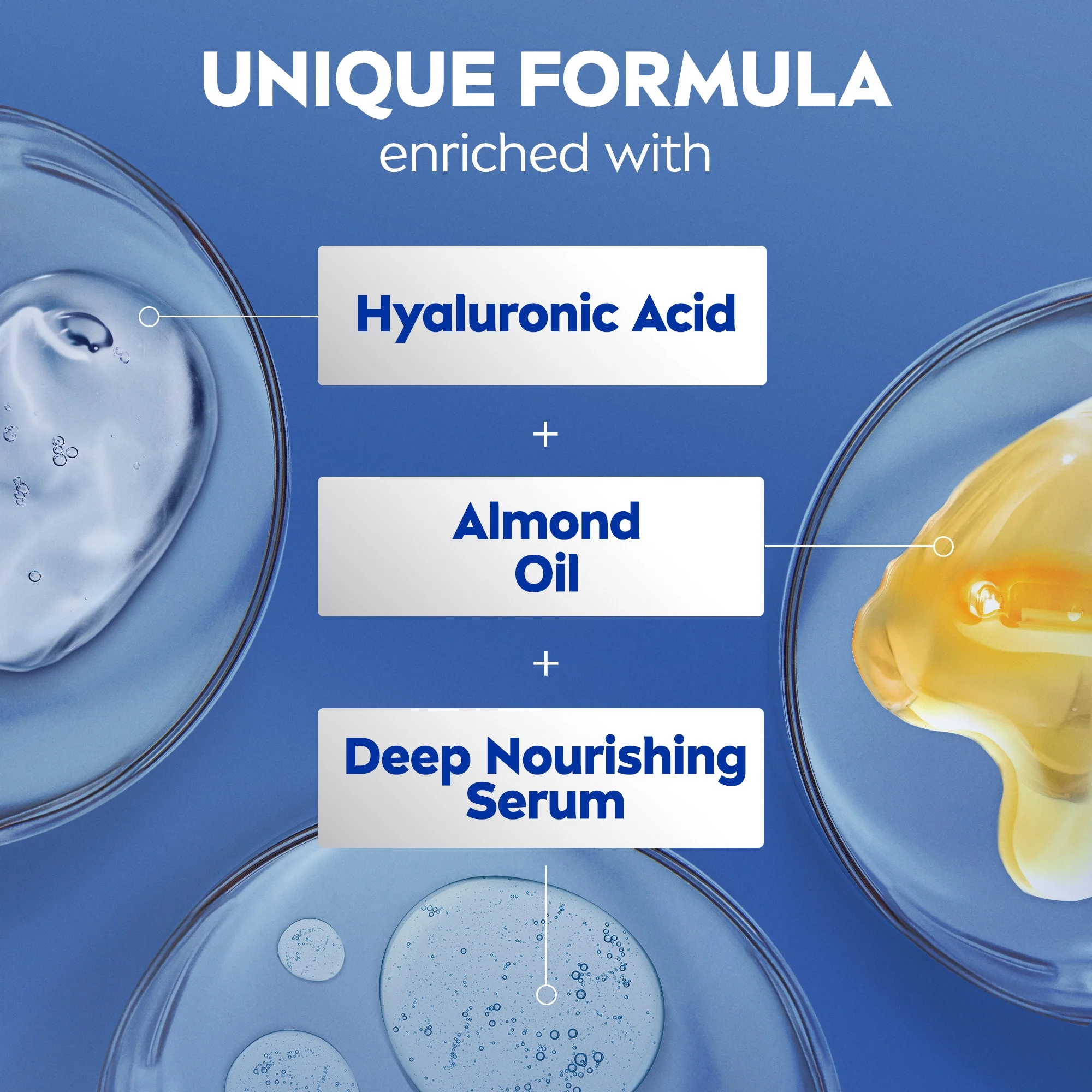 NIVEA Essentially Enriched Body Lotion with Hyaluronic Acid and Almond Oil, 8.4 fl oz NIVEA Essentially Enriched Body Lotion with Hyaluronic Acid and Almond Oil, 8.4 fl oz - Image 7