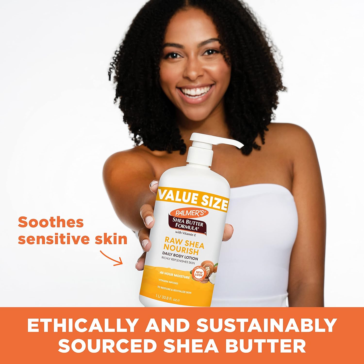 Palmer's Shea Formula Raw Shea Body Lotion Palmer's Shea Formula Raw Shea Body Lotion - Image 5
