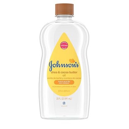 Johnson's Baby Oil with Shea & Cocoa Butter 20 fl. oz