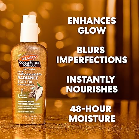 Palmer's Cocoa Butter Formula Shimmer Body Oil, 5.1 fl oz - Image 2
